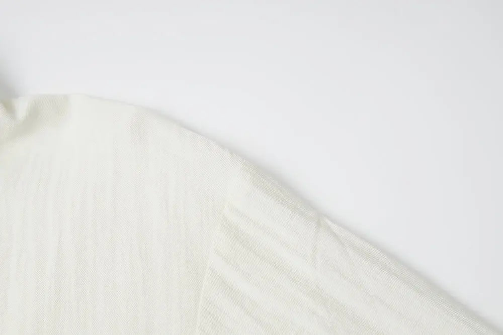An image of a   S11875 Split Back Lyocell Linen Shirt by  Mirra Masa