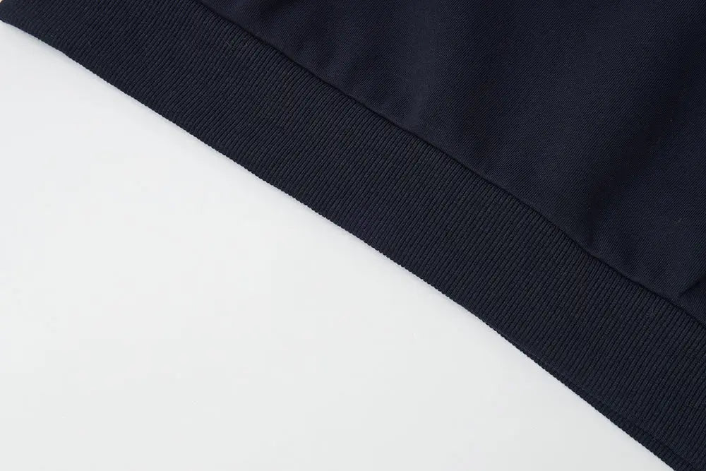 An image of a   S11925 Classic Cotton Blend Crewneck by  Mirra Masa