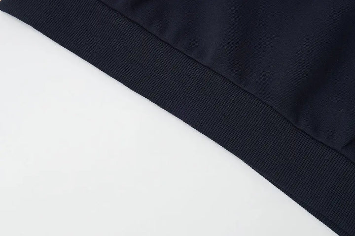 An image of a   S11925 Classic Cotton Blend Crewneck by  Mirra Masa