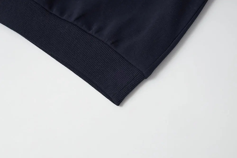 An image of a   S11925 Classic Cotton Blend Crewneck by  Mirra Masa