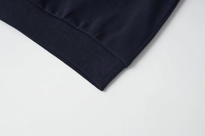 An image of a   S11925 Classic Cotton Blend Crewneck by  Mirra Masa