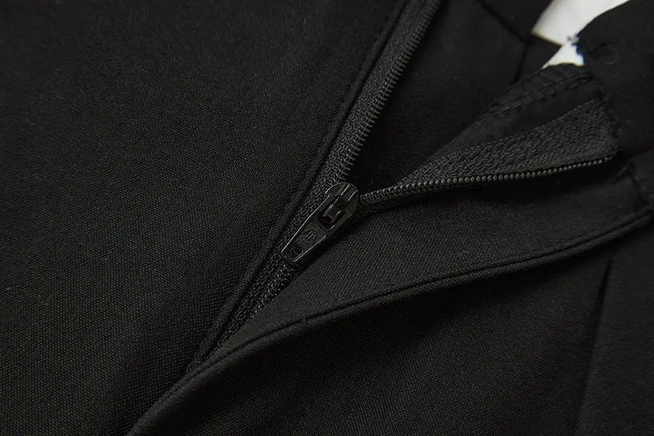 An image of a   S12804 Pleated Wide Leg Pants by  Mirra Masa