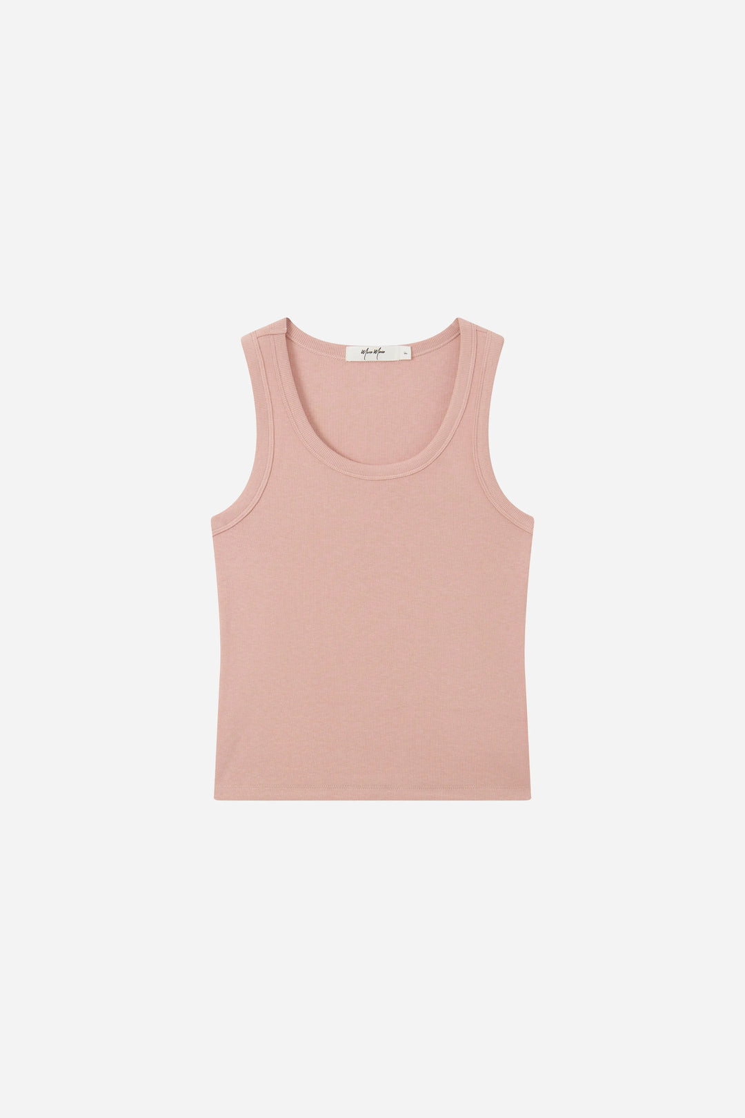 An image of a   S21050 Essential Ribbed Tank by  Mirra Masa