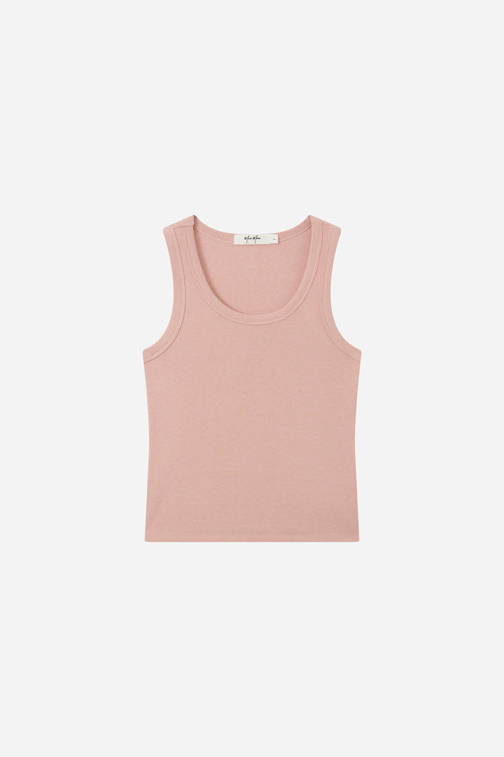 An image of a   S21050 Essential Ribbed Tank by  Mirra Masa