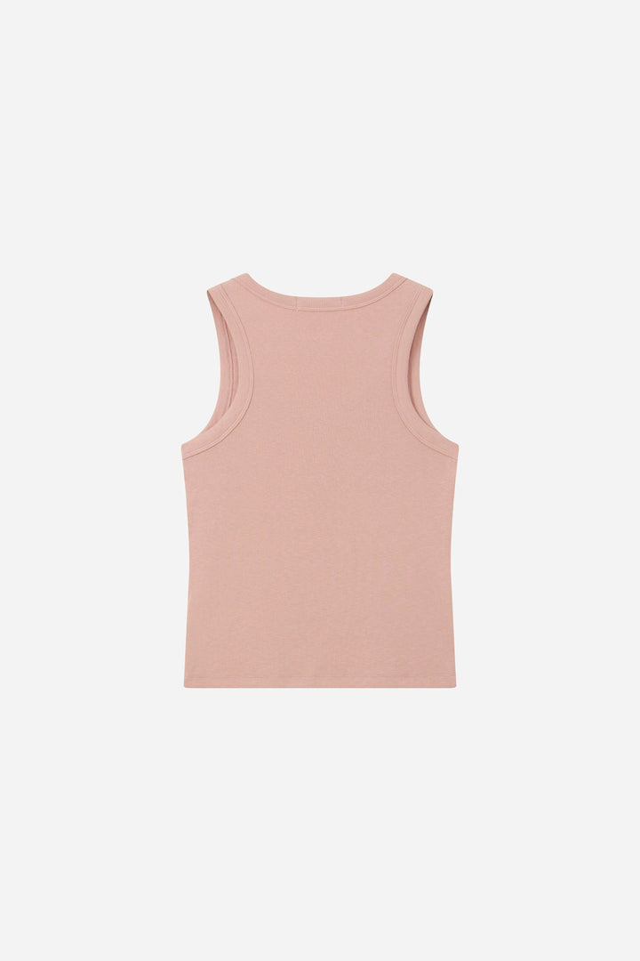 An image of a   S21050 Essential Ribbed Tank by  Mirra Masa