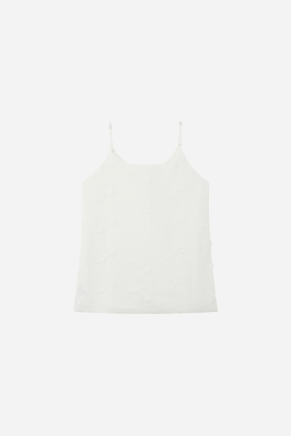 An image of a   S21268 Floral Appliqué Cami by  Mirra Masa