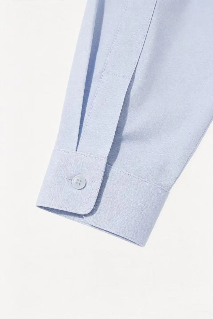 An image of a   S21406 Asymmetric Button-Down by  Mirra Masa