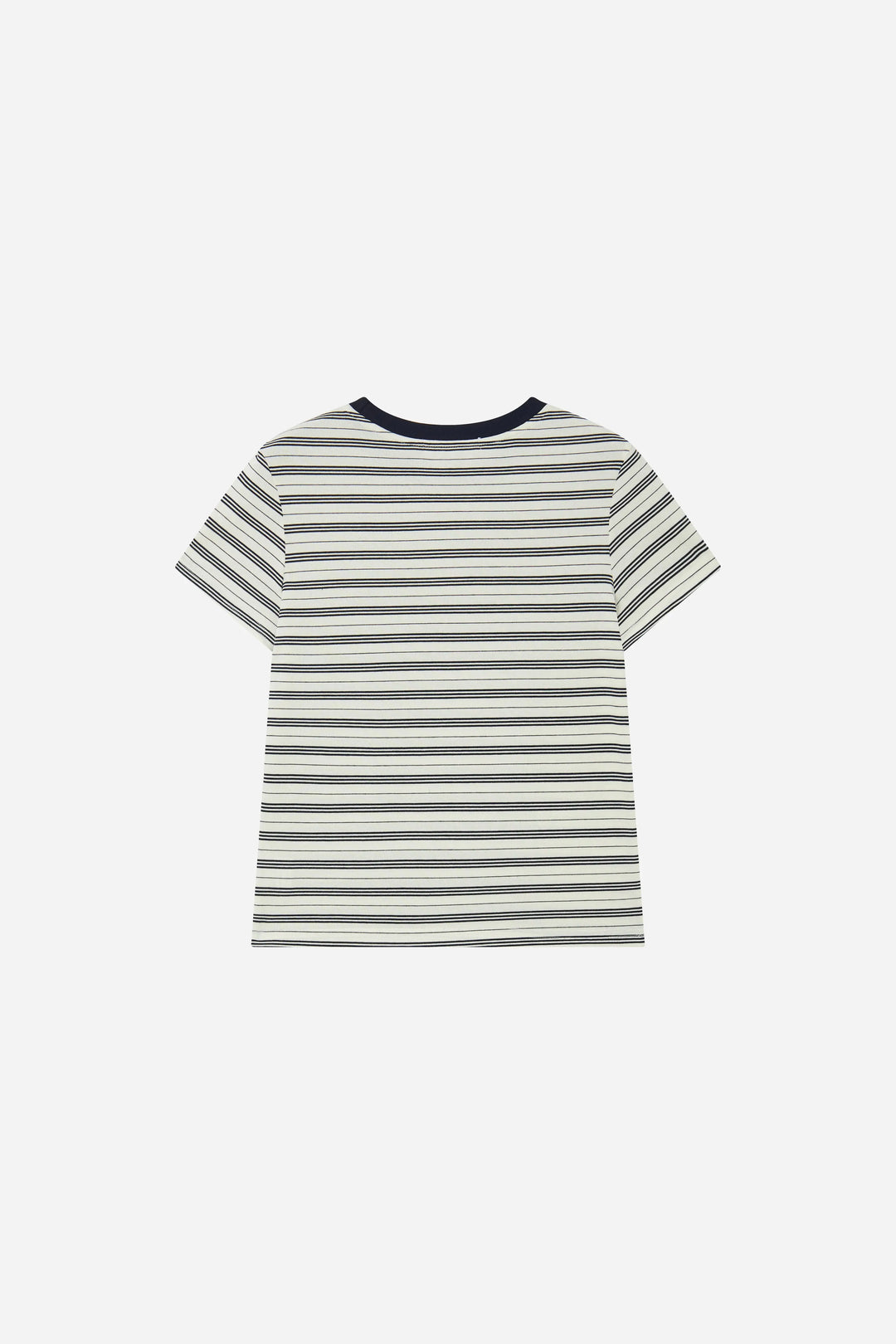 An image of a   S21461 Striped Ringer Tee by  Mirra Masa