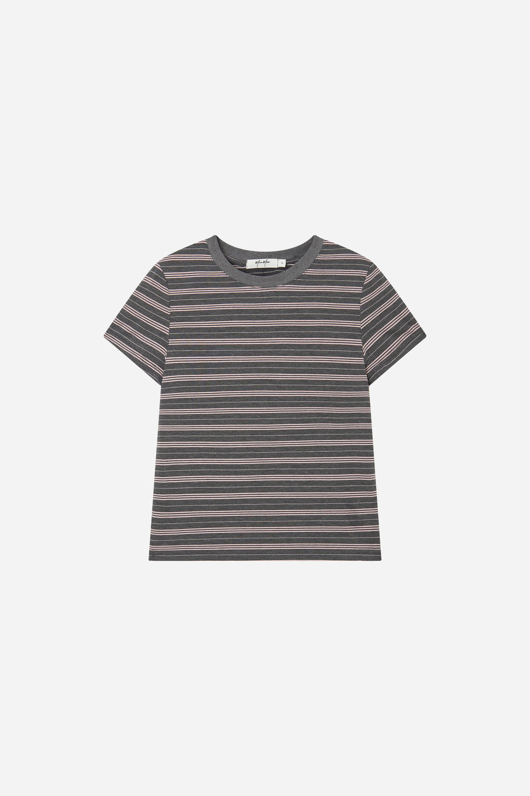 An image of a   S21461 Striped Ringer Tee by  Mirra Masa