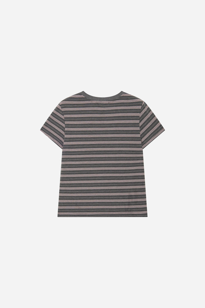 An image of a   S21461 Striped Ringer Tee by  Mirra Masa