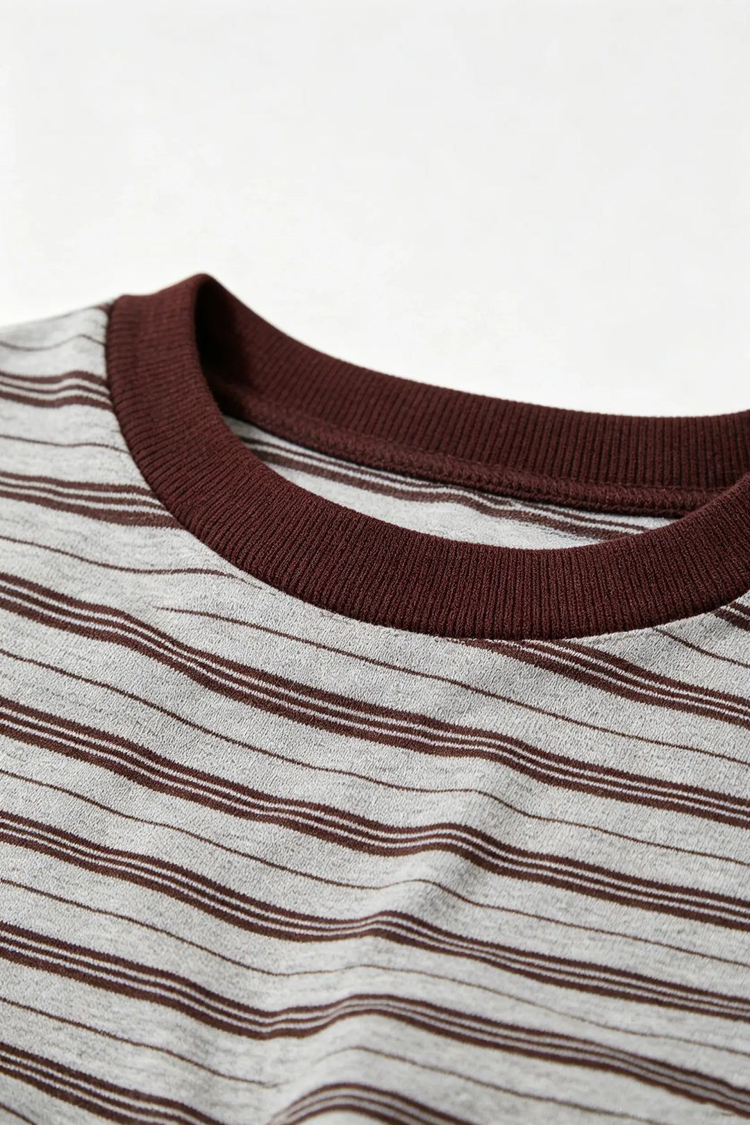 An image of a   S21461 Striped Ringer Tee by  Mirra Masa