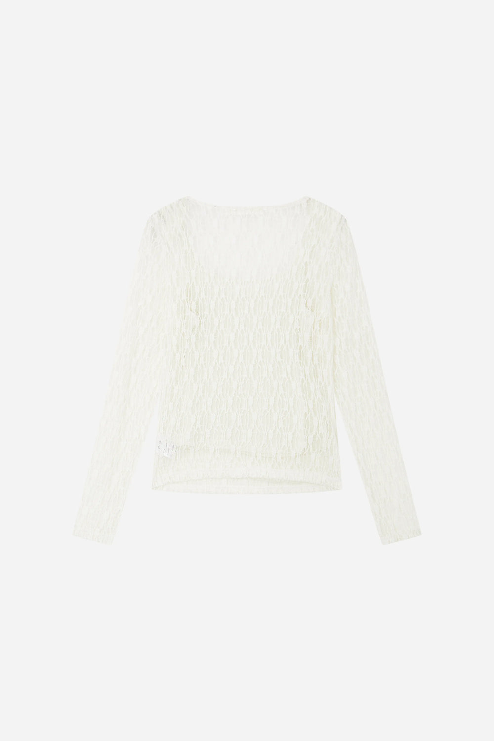 An image of a   S21482OL Lace Wrap Top by  Mirra Masa