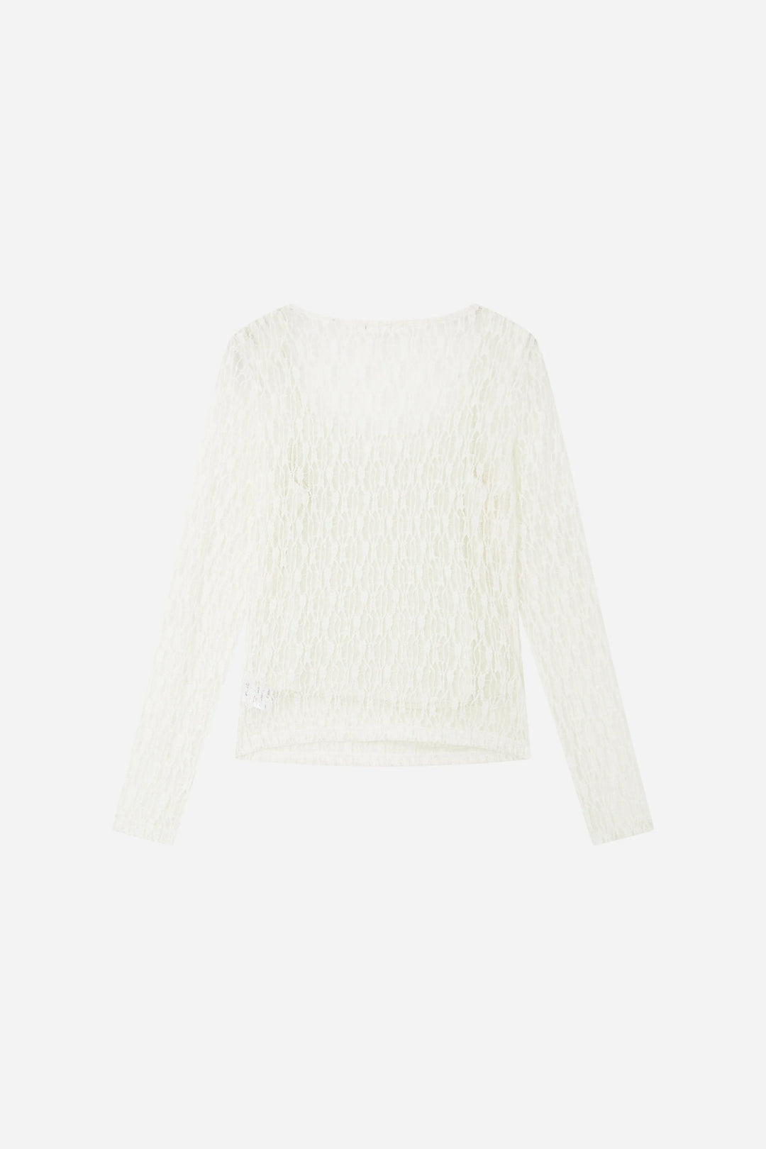 An image of a   S21482OL Lace Wrap Top by  Mirra Masa