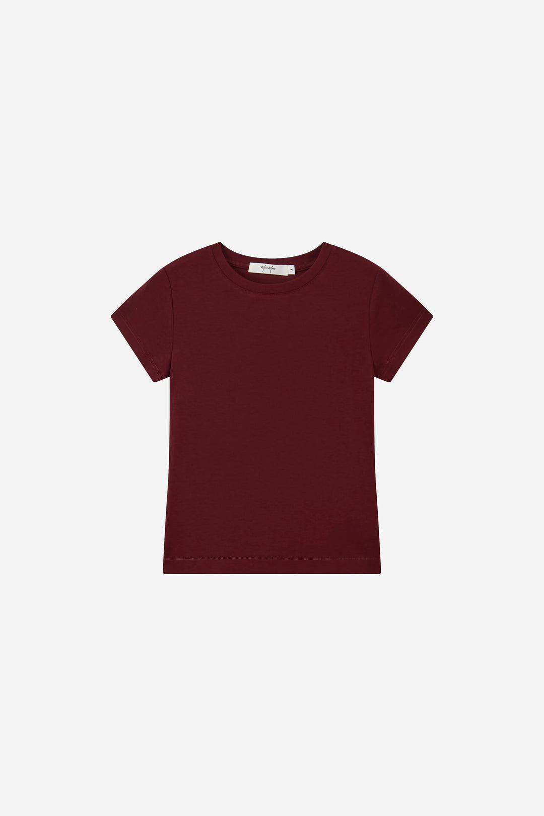 An image of a   S21545 Fitted Cap Sleeve Tee by  Mirra Masa