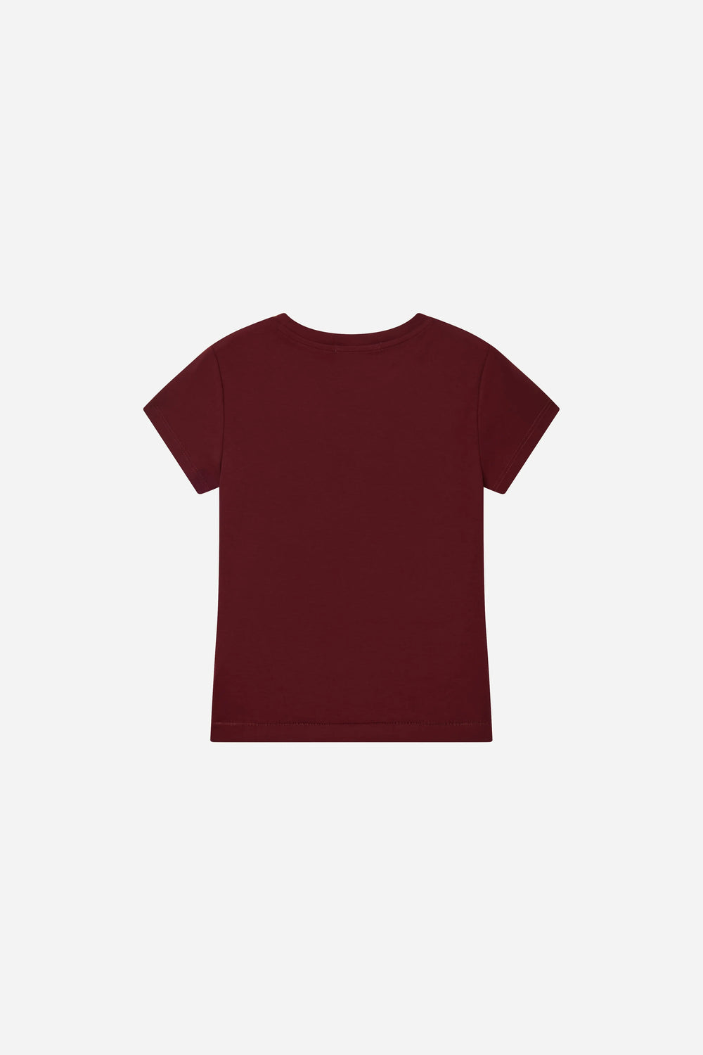 An image of a   S21545 Fitted Cap Sleeve Tee by  Mirra Masa