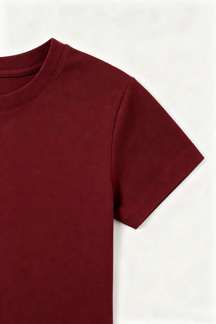 An image of a   S21545 Fitted Cap Sleeve Tee by  Mirra Masa