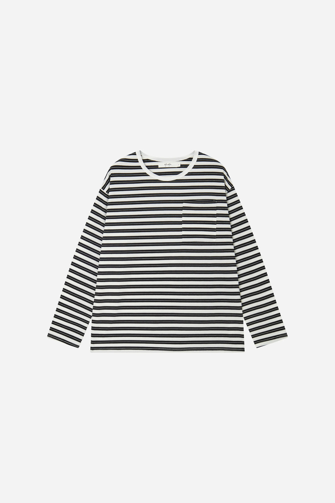 An image of a   S21564 Striped Long Sleeve by  Mirra Masa
