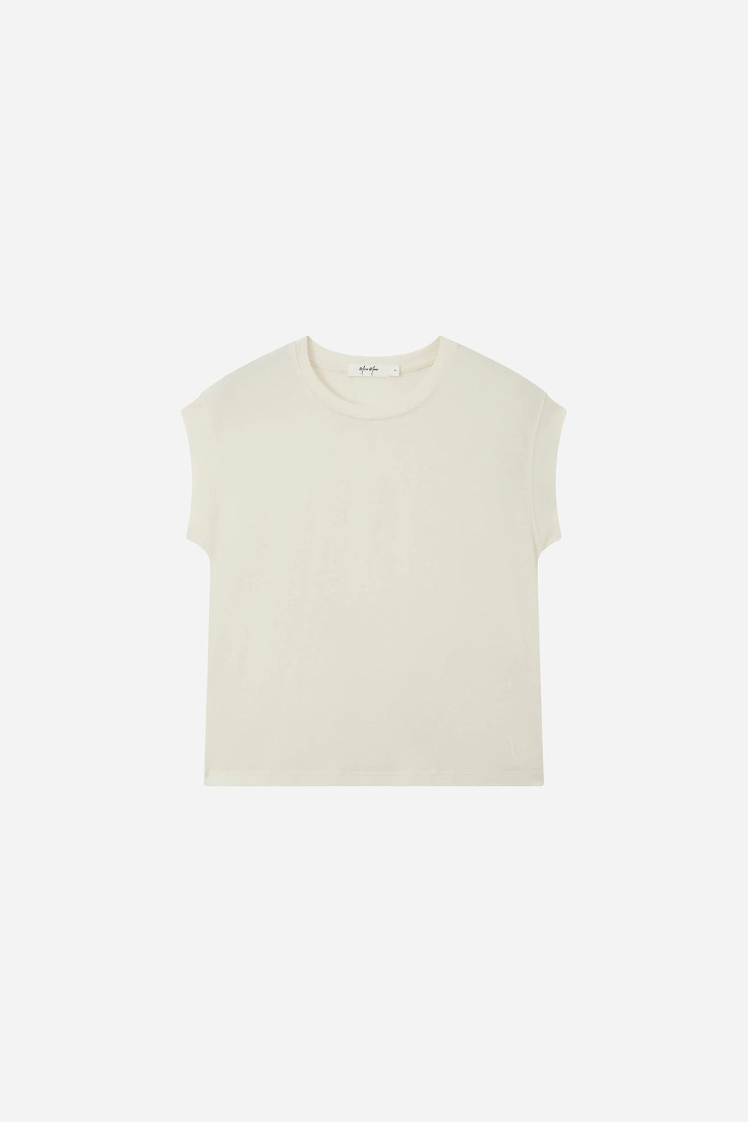 An image of a   S21643 Flutter Sleeve Tee by  Mirra Masa