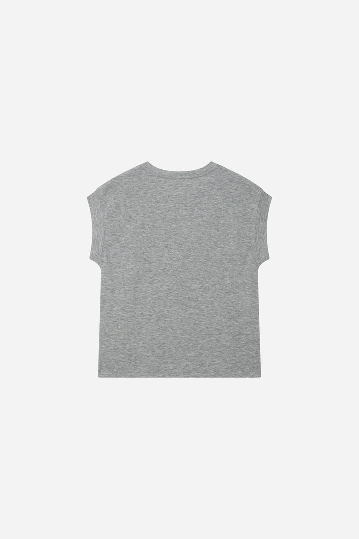 An image of a   S21643 Flutter Sleeve Tee by  Mirra Masa