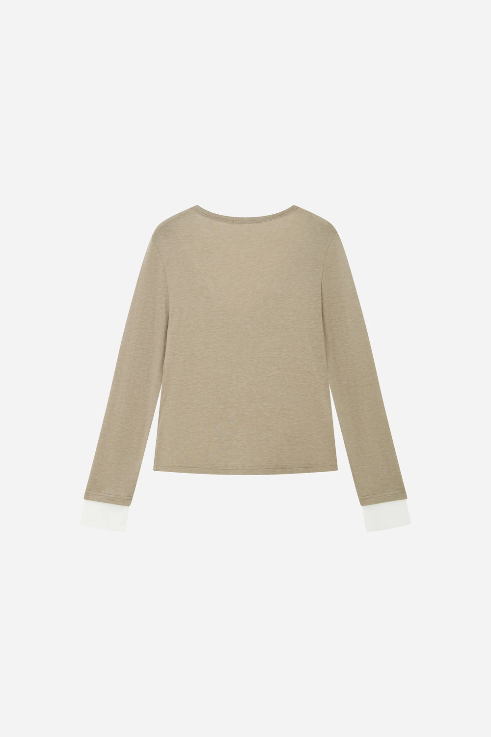 An image of a   S21758 Layered Button-Front Top by  Mirra Masa