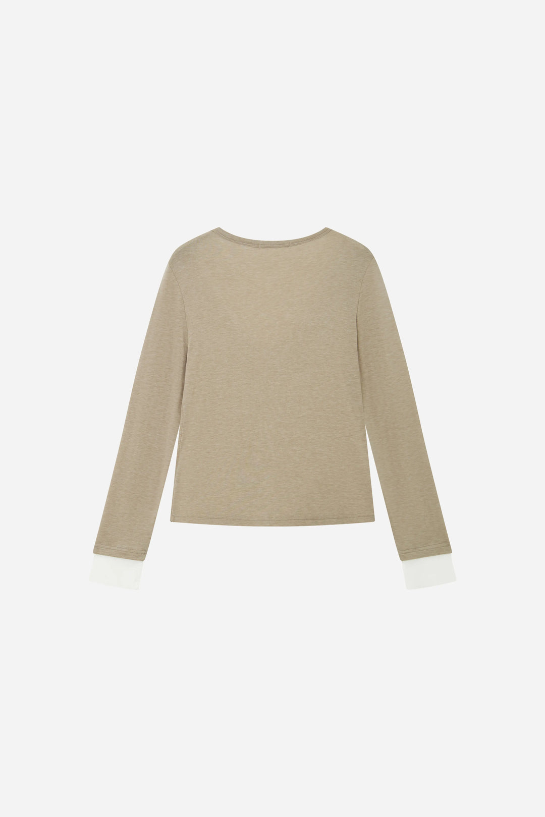 An image of a   S21758 Layered Button-Front Top by  Mirra Masa