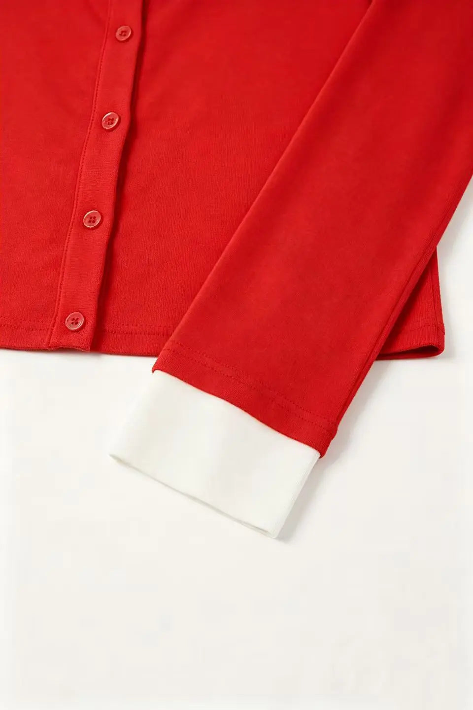 An image of a   S21758 Layered Button-Front Top by  Mirra Masa