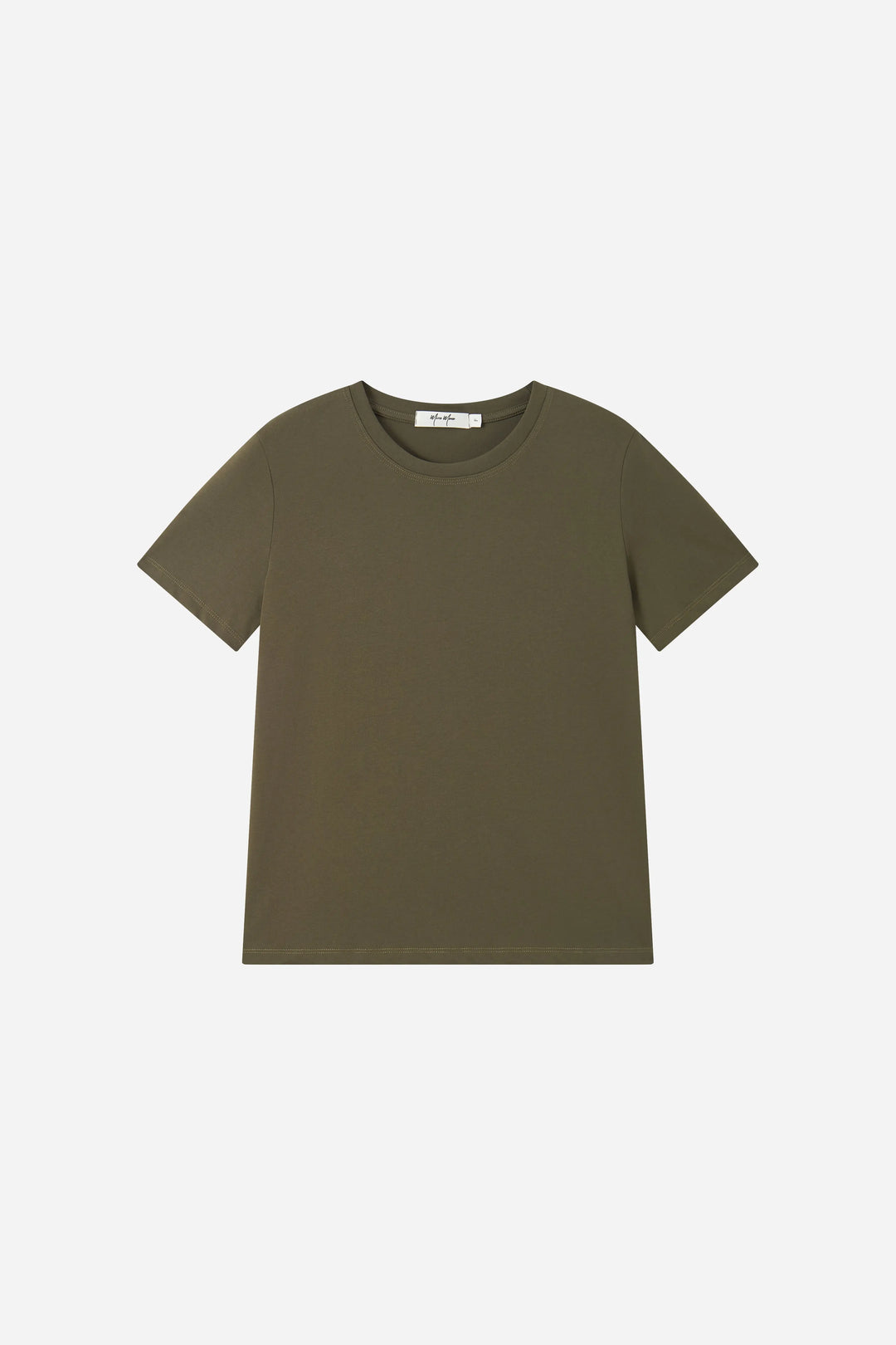 An image of a   S21983 Essential Crewneck Tee by  Mirra Masa
