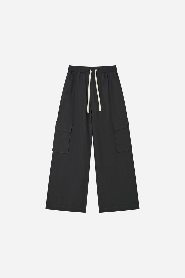 An image of a   S22310 Wide Leg Utility Pants by  Mirra Masa