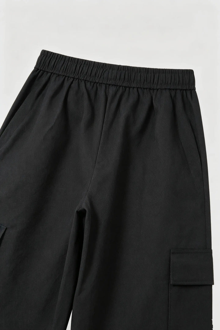 An image of a   S22310 Wide Leg Utility Pants by  Mirra Masa