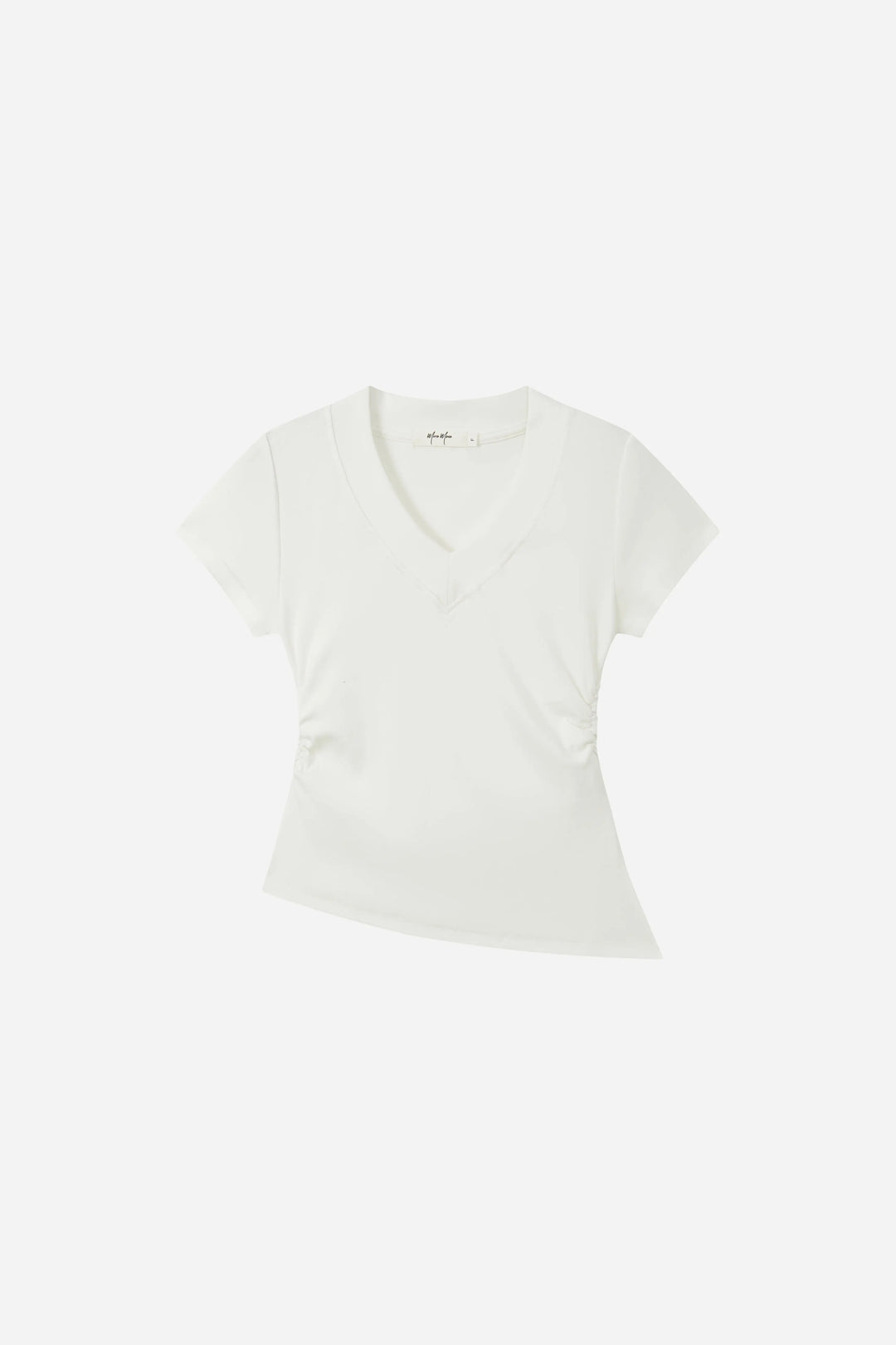 An image of a   S31321 Contour V-Neck Tee by  Mirra Masa