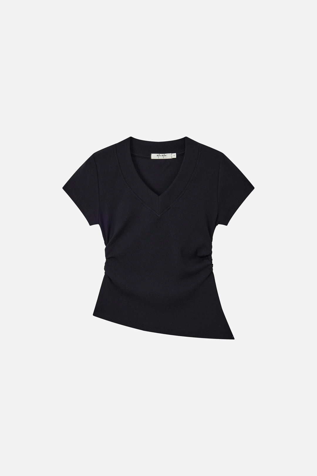 An image of a   S31321 Contour V-Neck Tee by  Mirra Masa