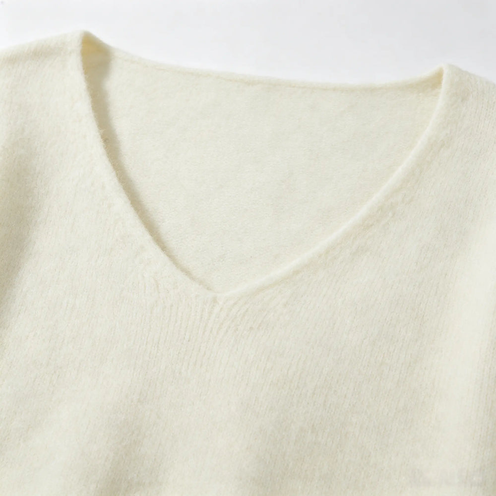 An image of a   S31523 Cloud Knit Sweater by  Mirra Masa