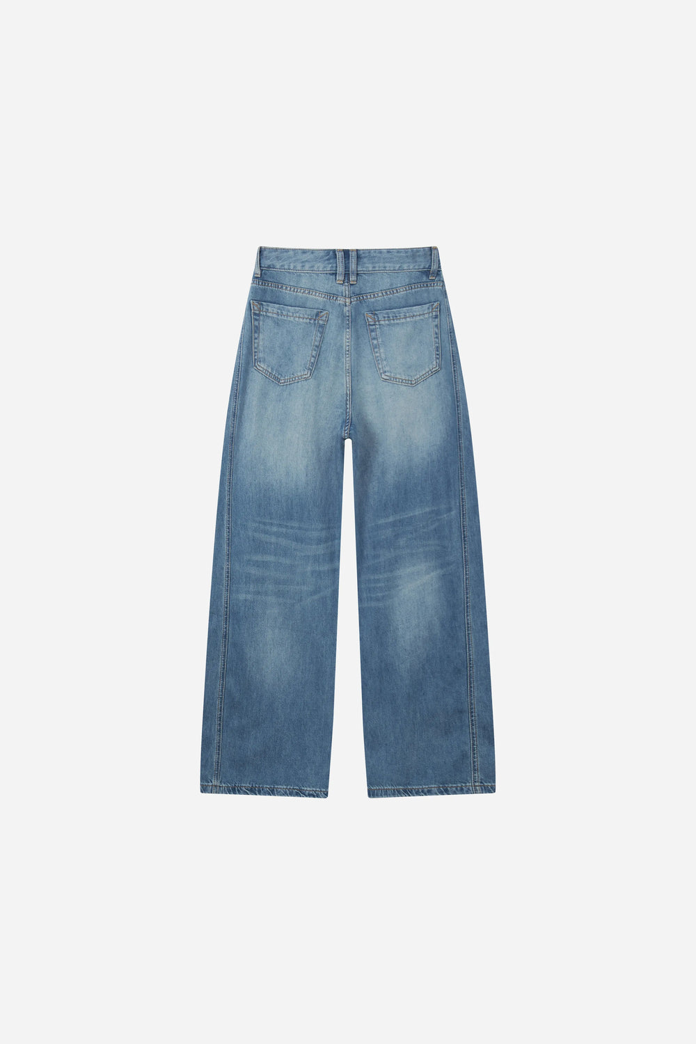 An image of a   S32953 Architectural Seam Denim by  Mirra Masa