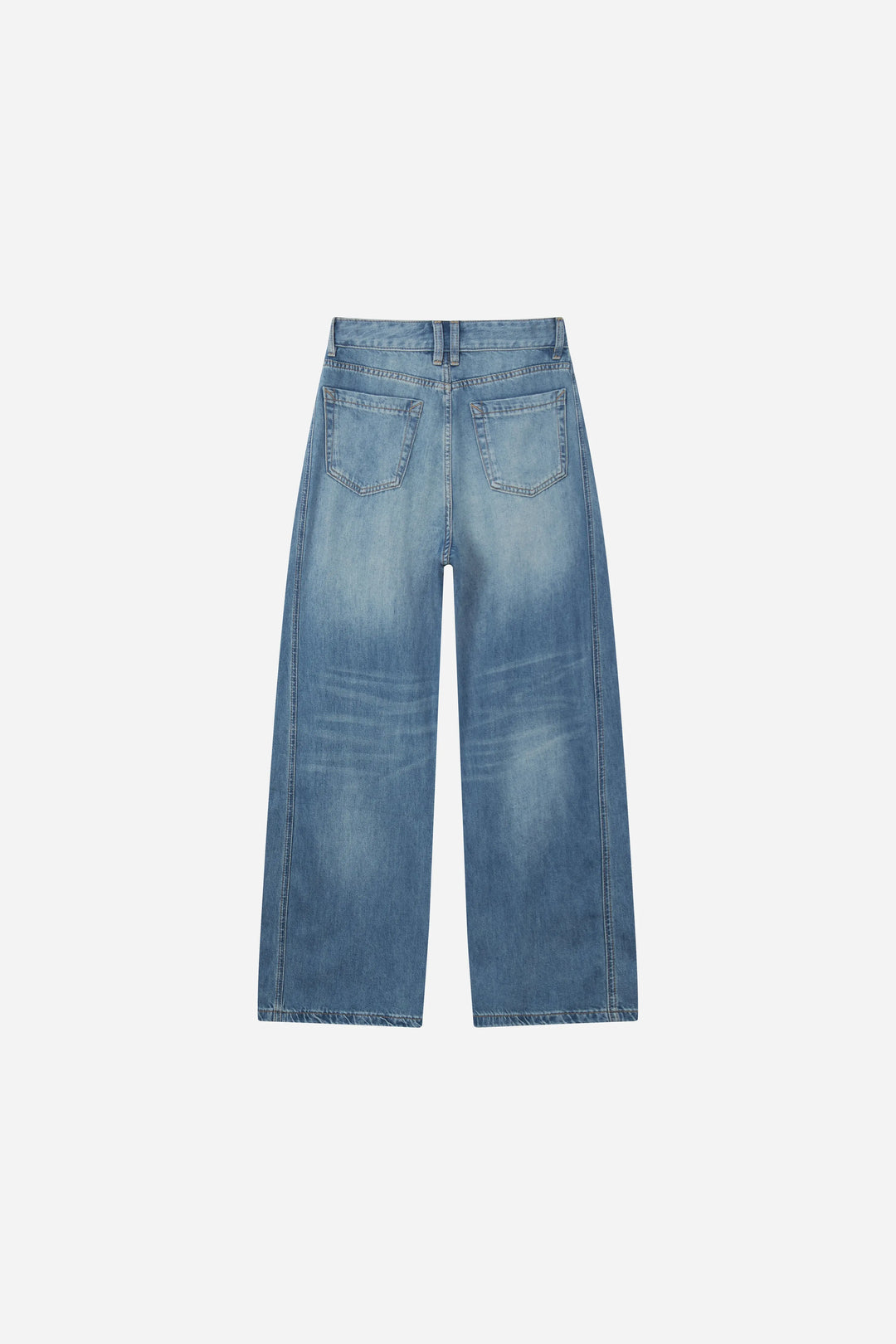 An image of a   S32953 Architectural Seam Denim by  Mirra Masa