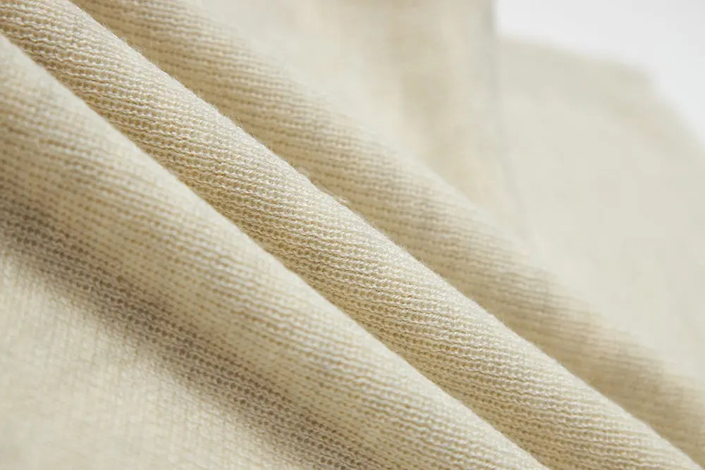 An image of a   S41263 Open Knit Two-Piece Layered Set by  Mirra Masa