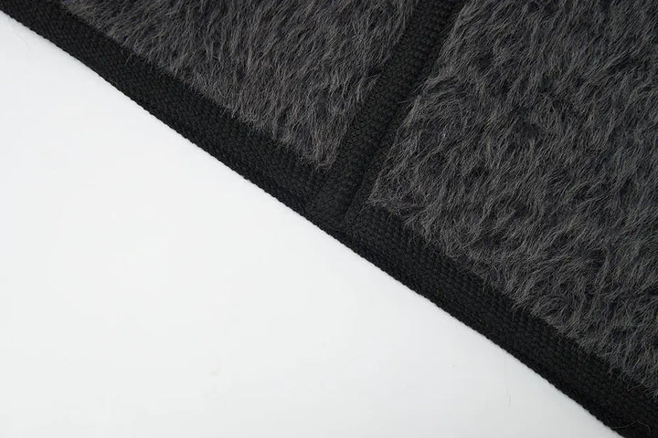 An image of a   S41274 V-Neck Teddy Jacket by  Mirra Masa