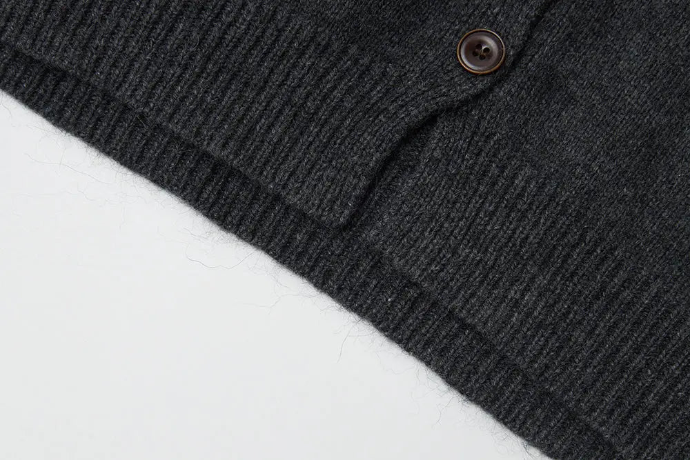 An image of a   S41916 Layered Look V-Neck Knit by  Mirra Masa