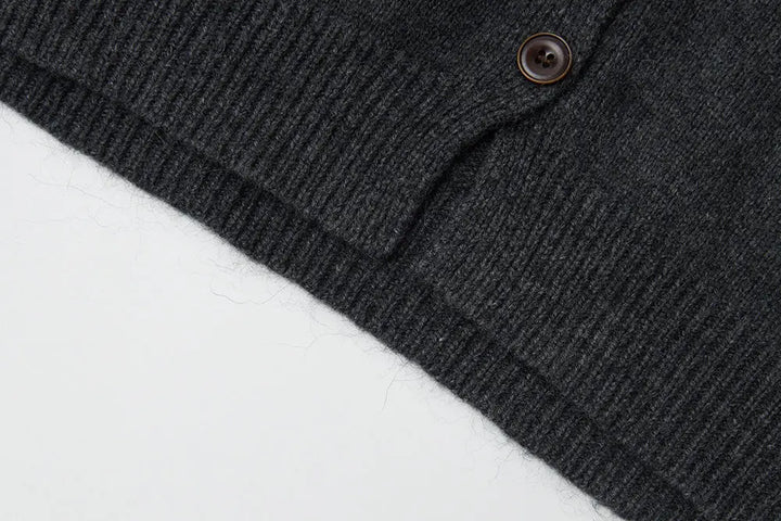 An image of a   S41916 Layered Look V-Neck Knit by  Mirra Masa