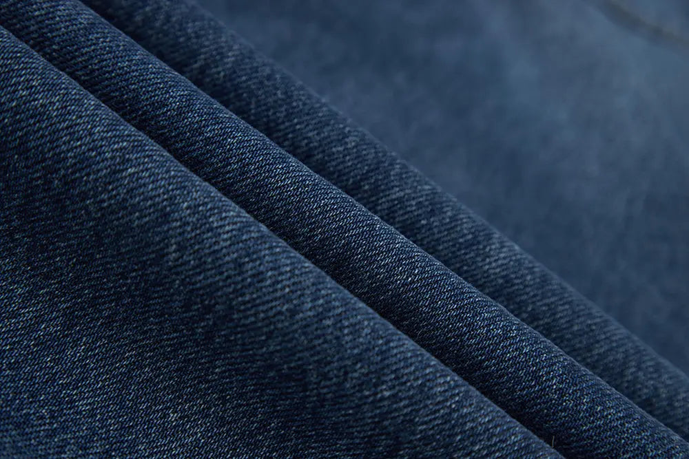 An image of a   S42290 Asymmetric Fold-Over Wide Leg Jeans by  Mirra Masa