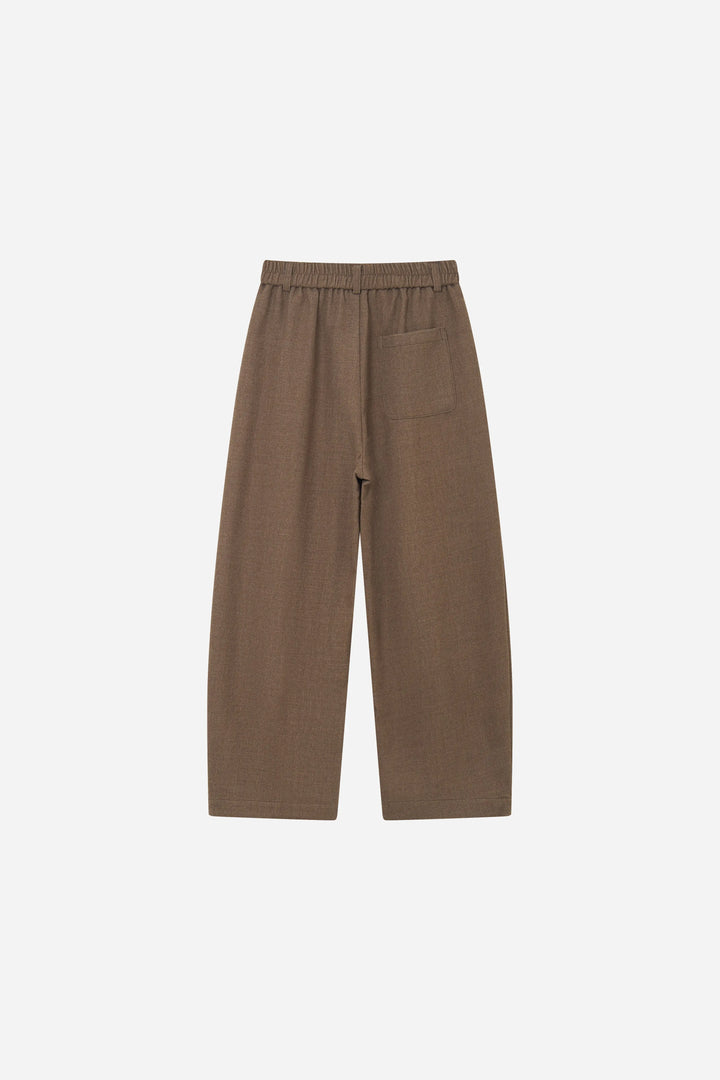 An image of a   S42415 Pleated Wide Leg Trousers by  Mirra Masa