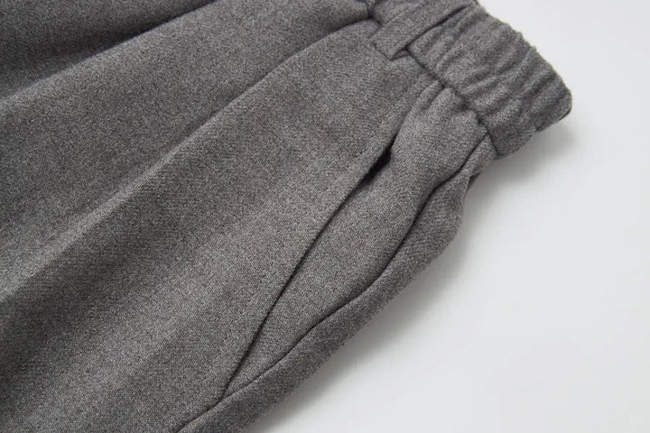 An image of a   S42415 Pleated Wide Leg Trousers by  Mirra Masa