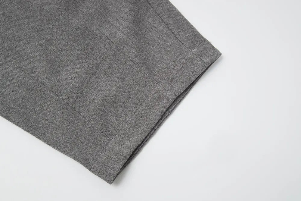 An image of a   S42415 Pleated Wide Leg Trousers by  Mirra Masa