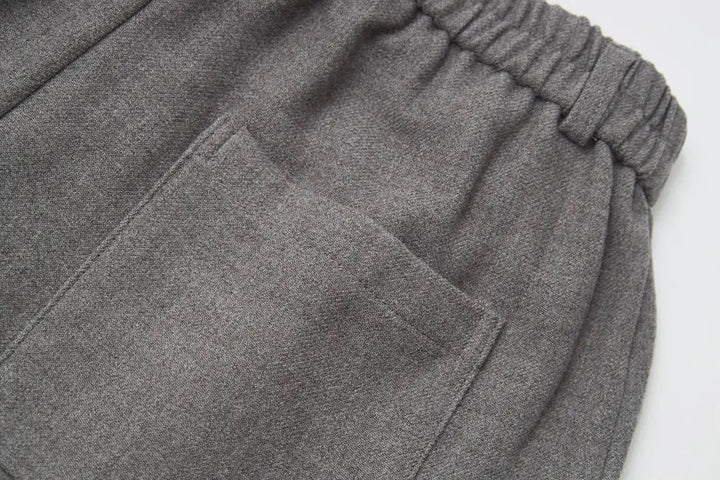 An image of a   S42415 Pleated Wide Leg Trousers by  Mirra Masa