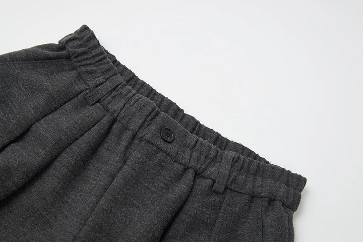 An image of a   S42986 Pleated Front Wide Leg Pants by  Mirra Masa