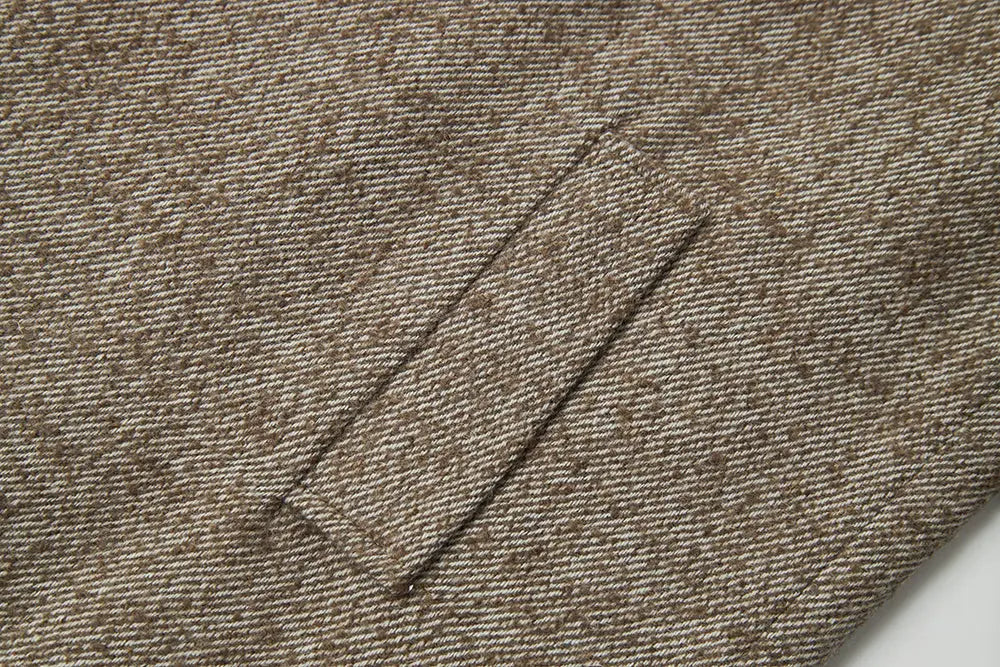 An image of a   S44861 Textured Zip-Up Jacket by  Mirra Masa