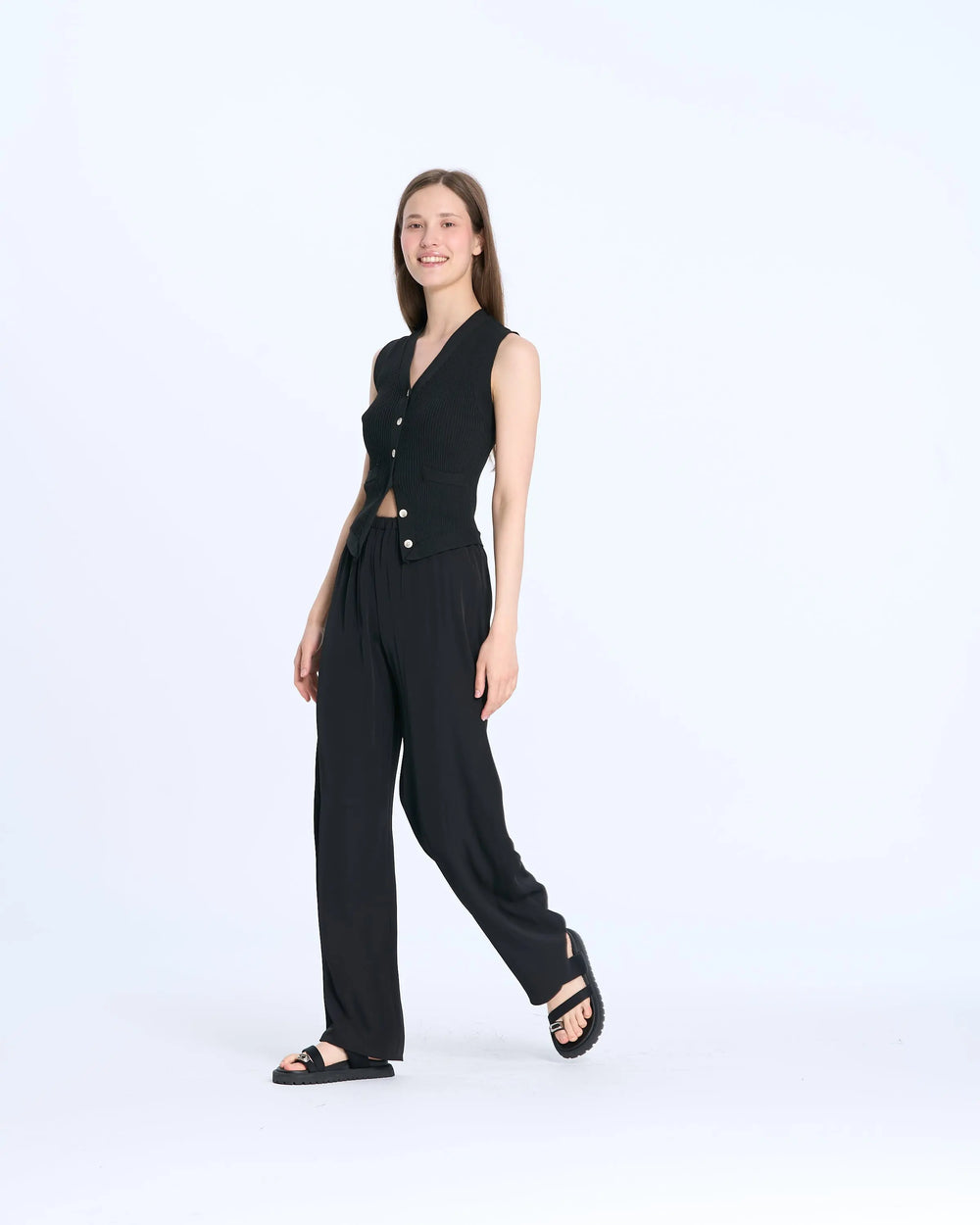 An image of a   S7855 Sleeveless Top by  Mirra Masa