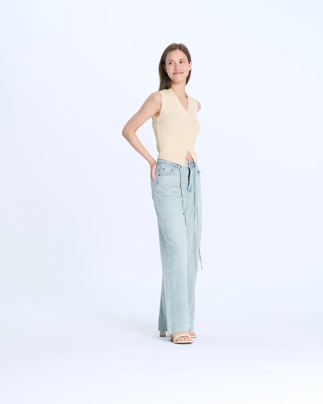 An image of a   S7855 Sleeveless Top by  Mirra Masa