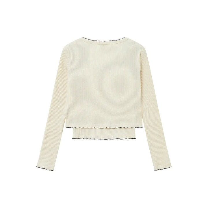 An image of a   S8807 Two-Piece Knitwear Set by  Mirra Masa