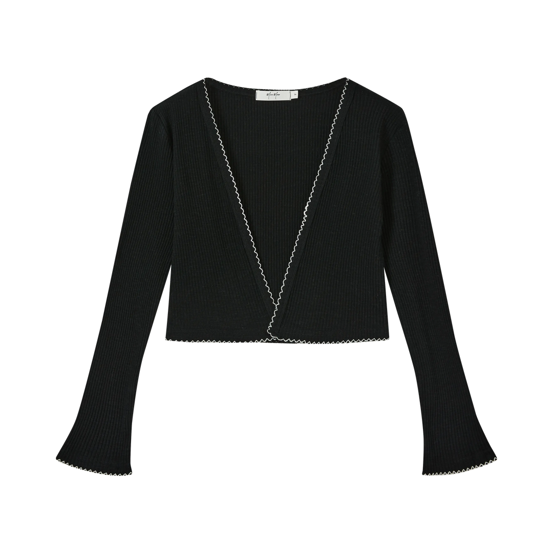 An image of a   S8807 Two-Piece Knitwear Set by  Mirra Masa