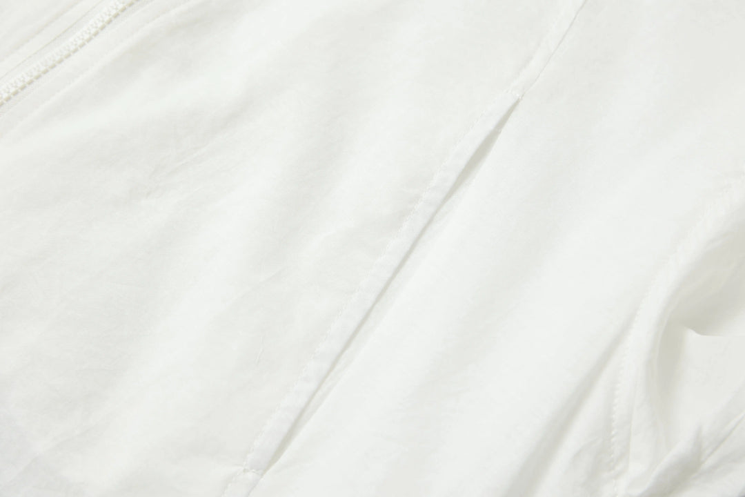 An image of a   SH25MS6 Funnel-Neck Full-Zip Jacket by  Mirra Masa